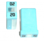 MCase™ 20 Amp Cartridge Fuse Blue 32V Pack of 5