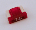 7-1/2 Amp Low Profile Mini Fuses LMIN7.5 5 Count Bag