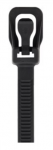 RETYZ™ 14" Black UV 120 lbs Releasable Cable Ties Bag of 50