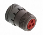 HD16-3-96S DEUTSCH HD10 3 Way Gray Plug