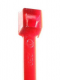4" #18 lb Minature Red Cable Ties 100/Pkg.