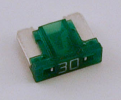 30 Amp Low Profile Mini Fuses LMIN30 5 Count Bag