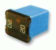 Low Profile JCASE 20 Amp Blue 1 Count Bag