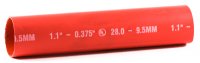 3M 3:1 Red Mil Spec Heat Shrink w/ Adhesive Pack of 2