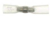 50 White MultiLink Crimp/Solder/Seal 22-24 GA Heat Shrink Butt Connectors USA 