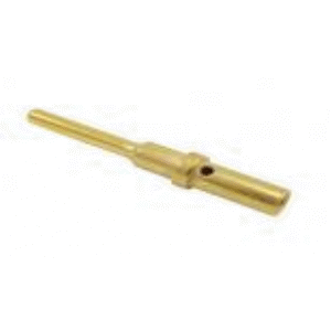 Deutsch 16-20 AWG GOLD Plated Pin Terminals 25 Each - Click Image to Close