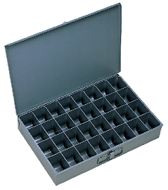 DURHAM 107-95 32 Compartment Large Scoop Box - Click Image to Close