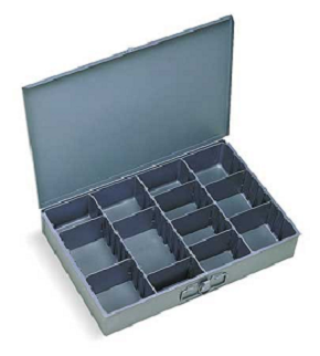 DURHAM 119-95 Adjustable Compartment Large Vertical Box - Click Image to Close