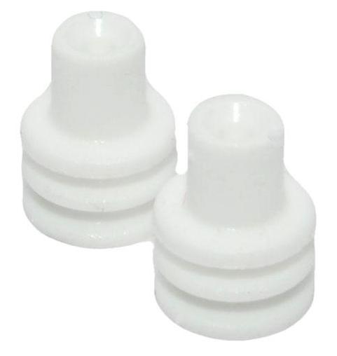 15324976 Delphi 150 Series Metri-Pack 20-22 Cable Seal White Bag of 25 - Click Image to Close