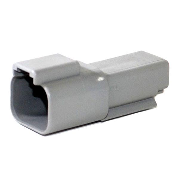 Deutsch DT04-2P Receptacle 2 Pin Gray Bag of 5 - Click Image to Close