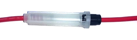 Glass Fuse Holder In Line Heavy Duty 1 Each - Click Image to Close