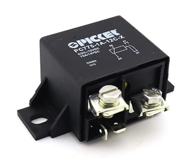 Picker 24VDC 75A SPST Dual Contact Power Relay PC775-1A-24C-X