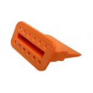 Deutsch W12S Wedge Orange 2 Each - Click Image to Close