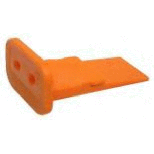 Deutsch W2S Wedge Orange 5 Each - Click Image to Close